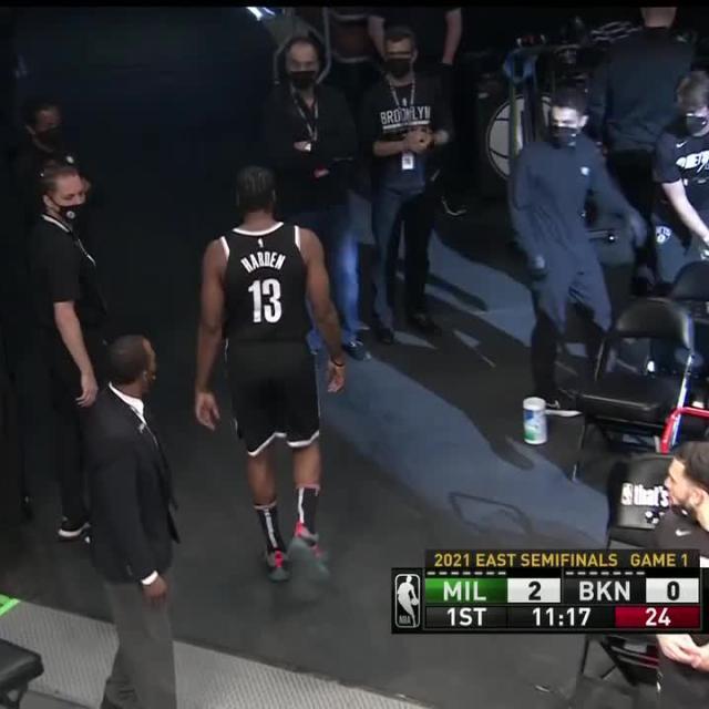 盛世棋牌官网-哈登开场43秒伤退！右腿筋伤势复发 篮网再遭打击